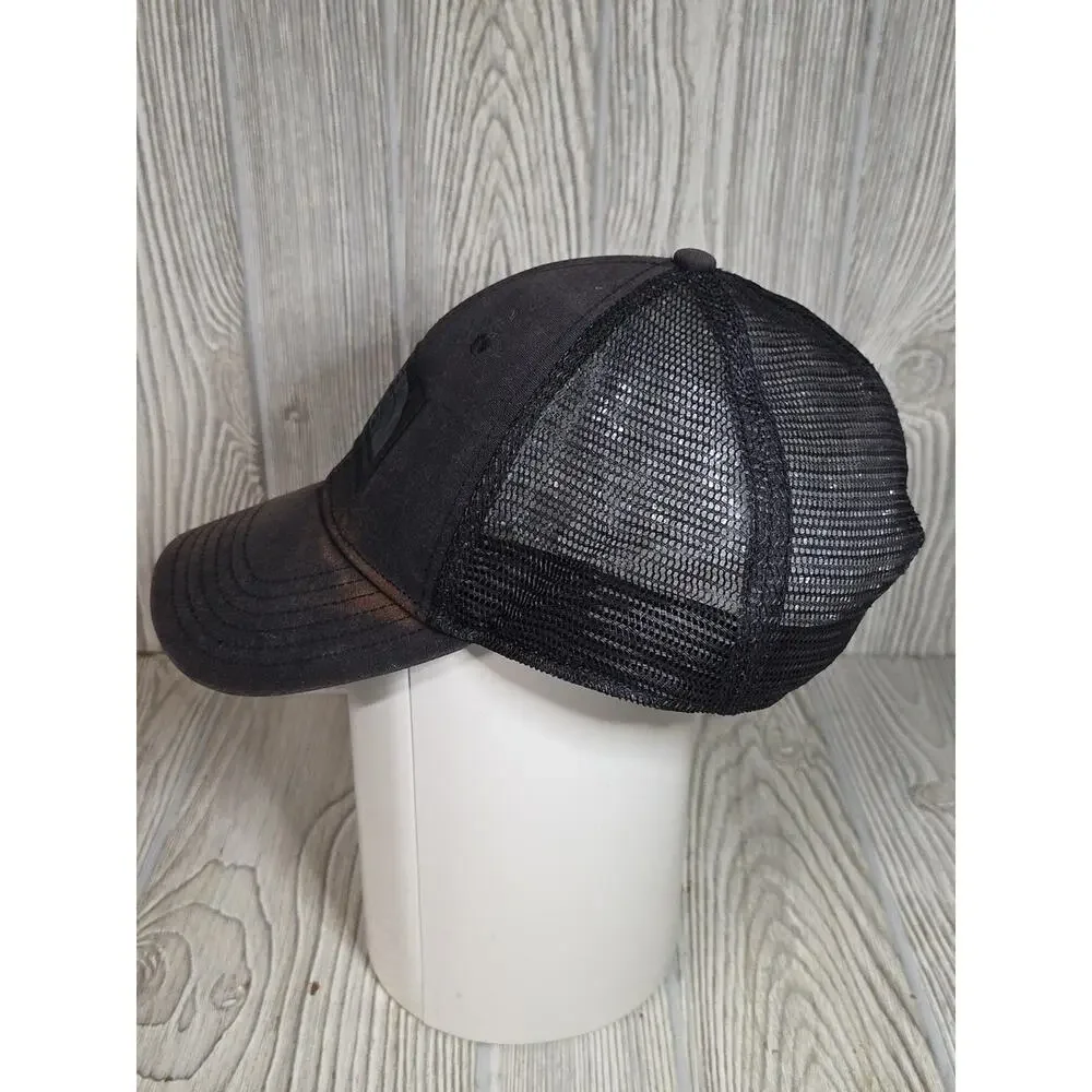 The North Face Black Distressed Mudder Trucker Hat Adult Adjustable